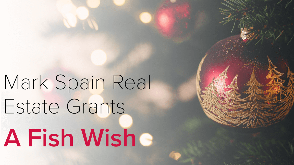 Mark Spain Real Estate Grants a Fish Wish