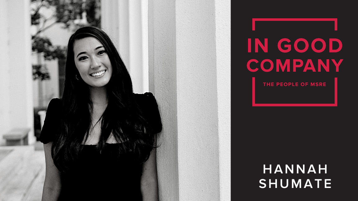 In Good Company: Hannah Shumate