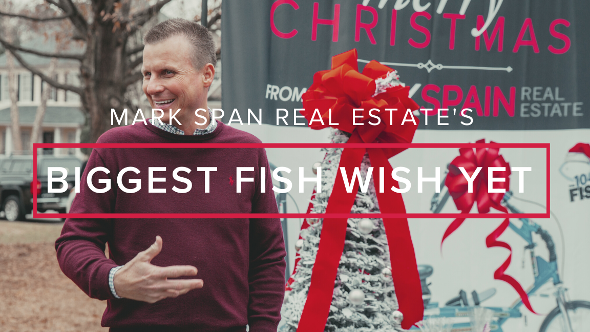 Mark Spain Real Estate Grants Biggest Fish Wish Yet