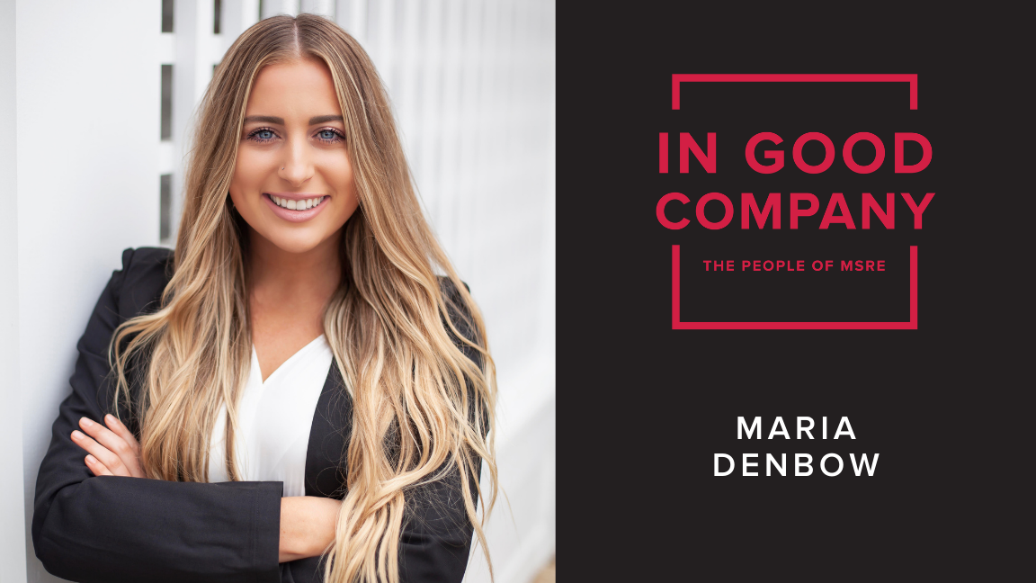 In Good Company: Maria Denbow
