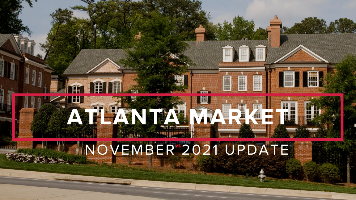 Atlanta Real Estate Market Update – November 2021